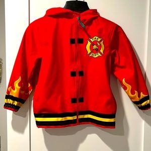 Stephen Joseph Fire Chief Raincoat size 5/6